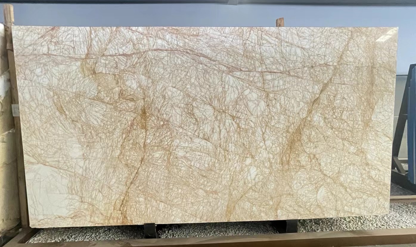 Gold Spider Marble Slabs