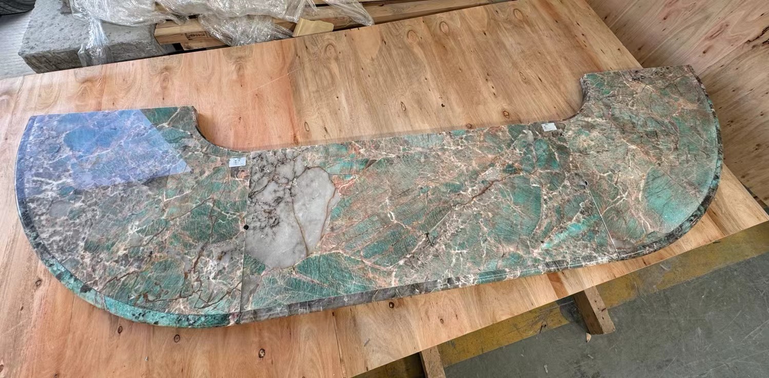 Amazone Green Luxury marble bar top 