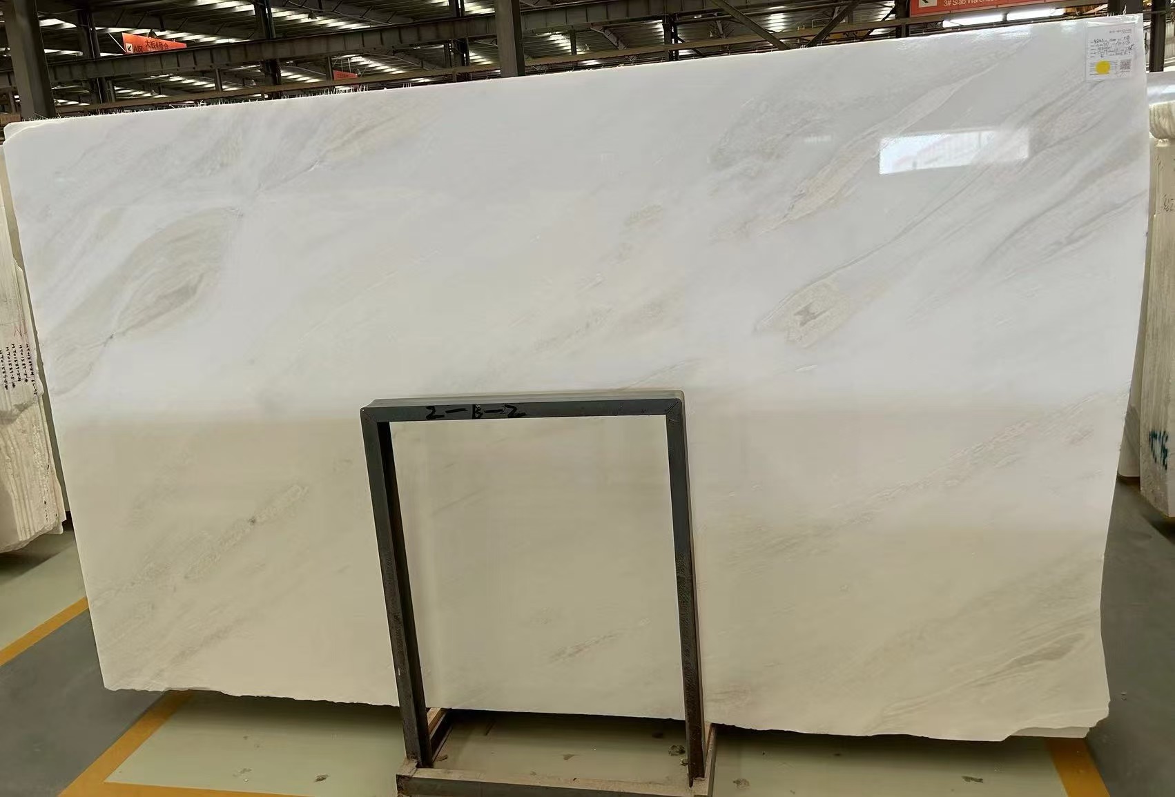 Namibia white marble slabs 