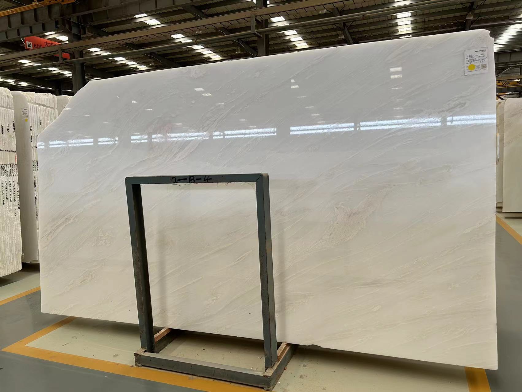 Namibia white marble slabs 