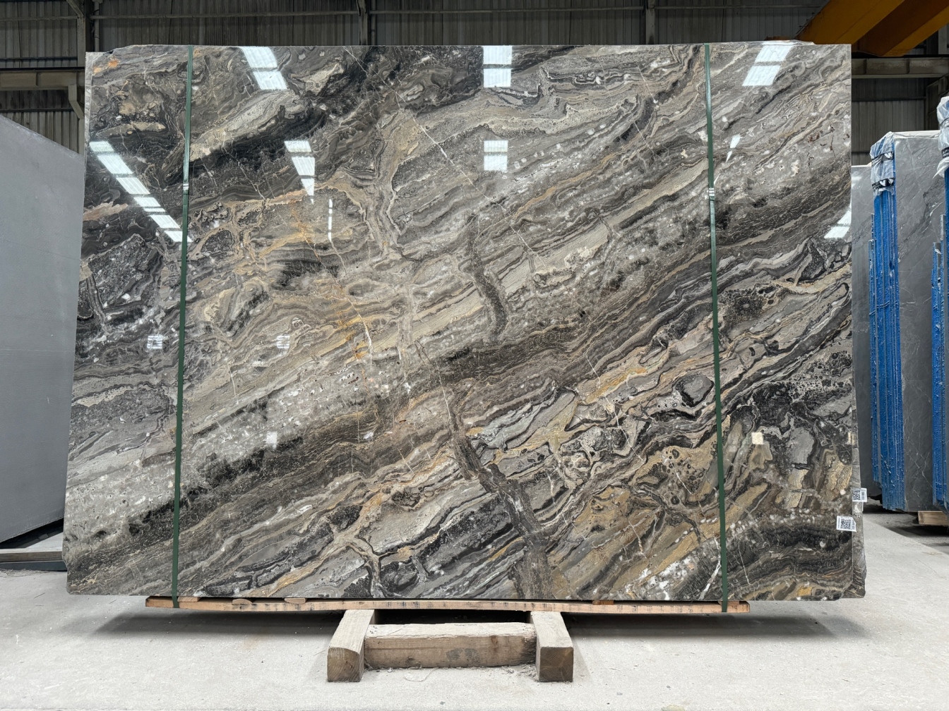 Italy Arabescato Grigio Orobico marble slabs 